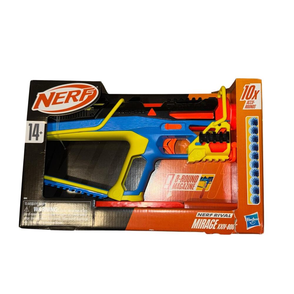 New NERF Rival Mirage XXIV-800 by Hasbro – High-Performance Team Battle Blaster